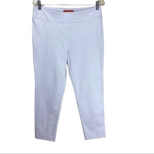 Krazy Larry Womens Stretch Light Blue Textured Pants Trousers 12